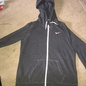 Nike thick zip up sweatshirt